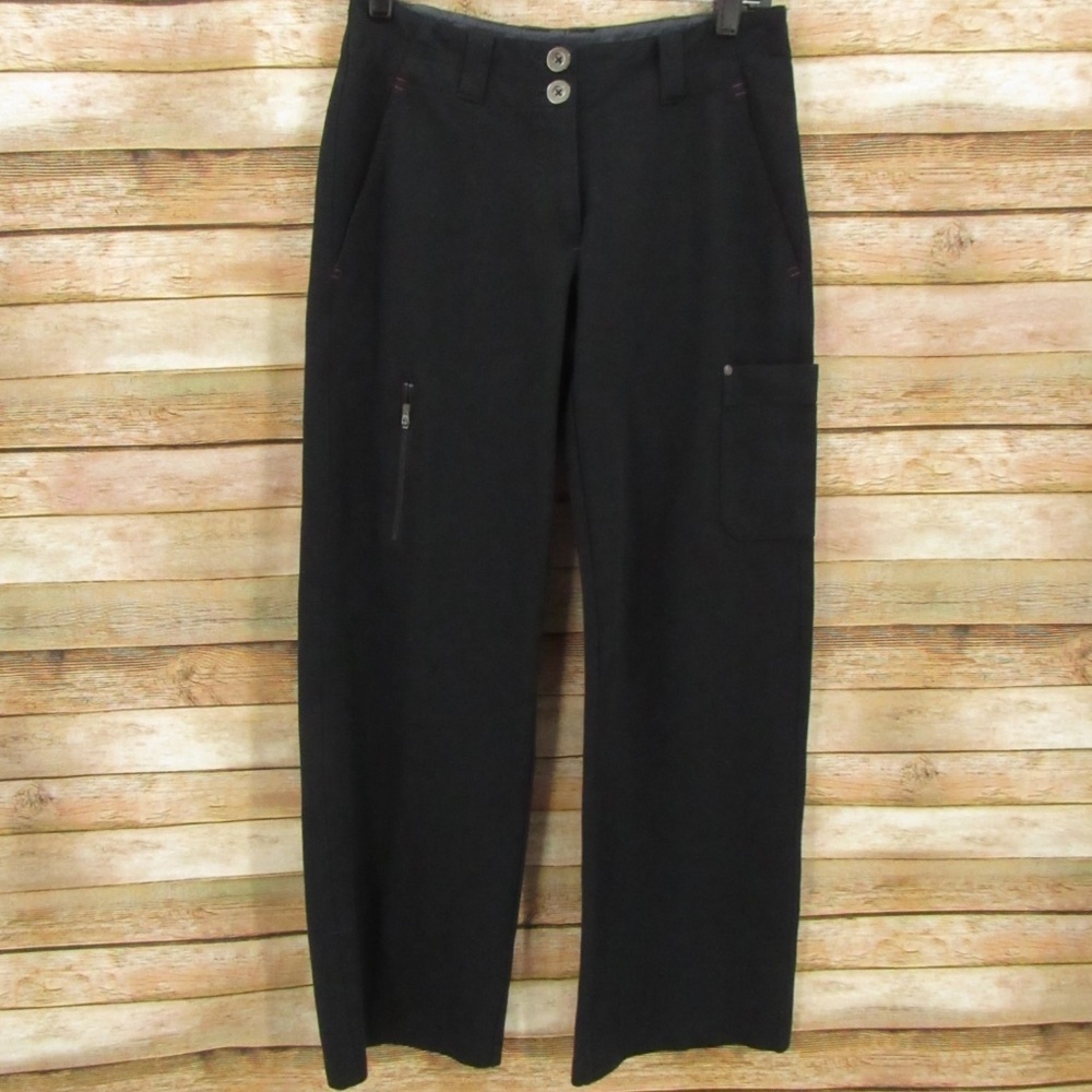 Title Nine Deep Navy Blue Flare Cargo Pants Women's Size 2